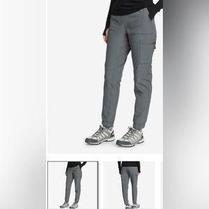 Eddie Bauer 2.0 Polar Fleece pants size 10 petite in Winter Blue.